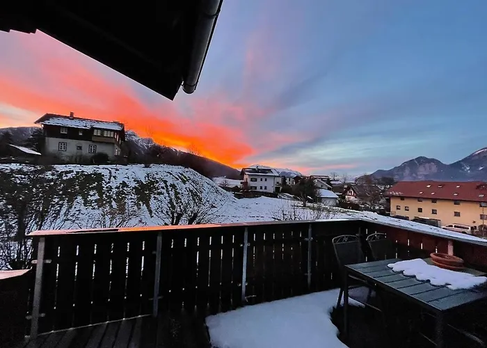 Bergblick Mit Terrasse & Nordkettenblick شقة إنسبروك